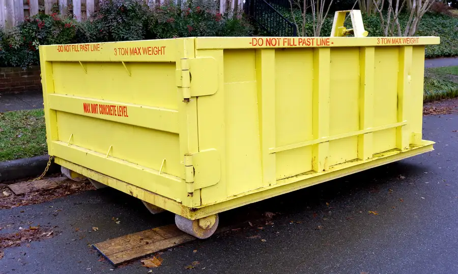 Roll Off Dumpster Rental For Landscaping Cleanup in Raleigh, NC